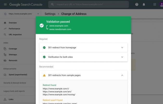 Google Change of Address Tool Comes with New Redirect Validation and Reminders Features